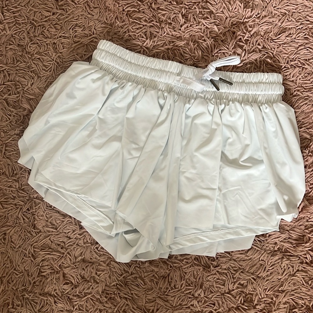 White shorts